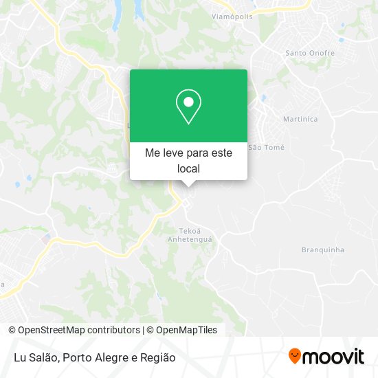 Lu Salão mapa