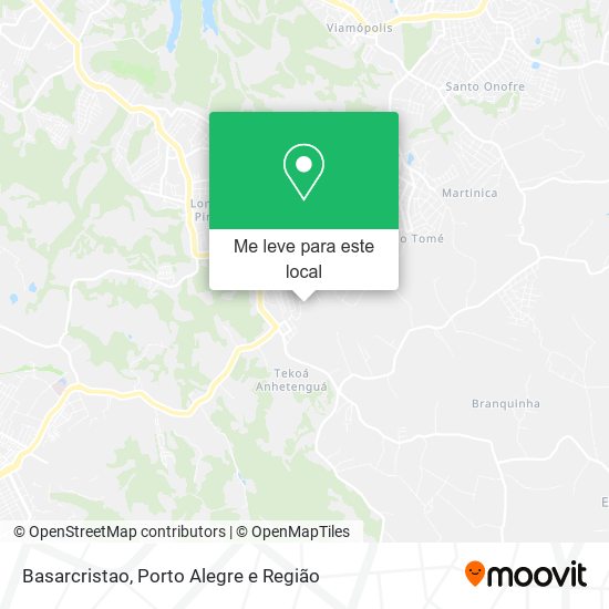 Basarcristao mapa