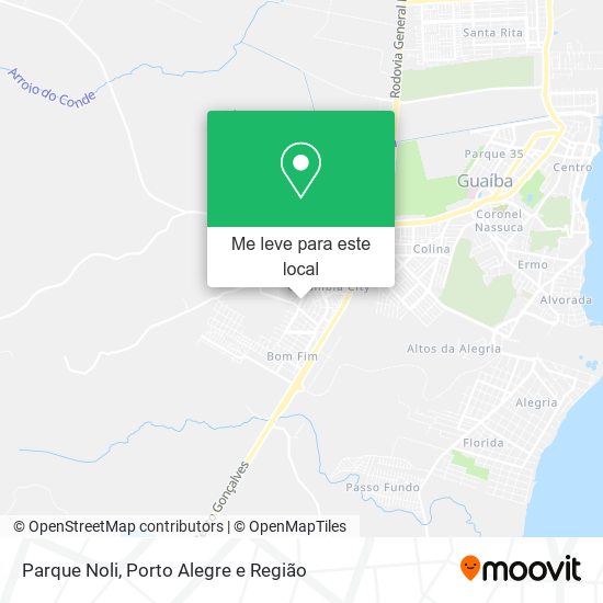 Parque Noli mapa