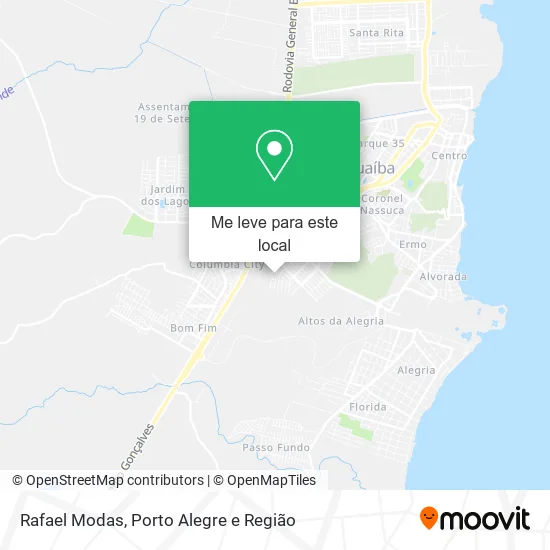 Rafael Modas mapa