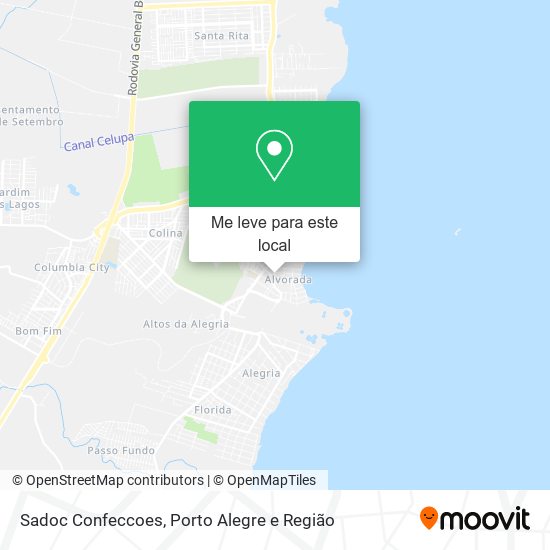 Sadoc Confeccoes mapa