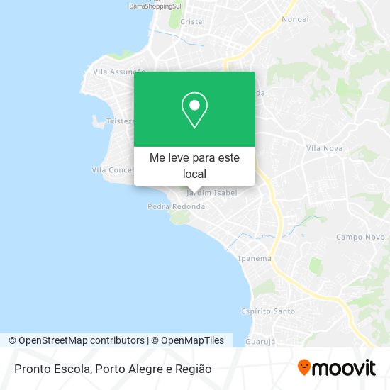 Pronto Escola mapa