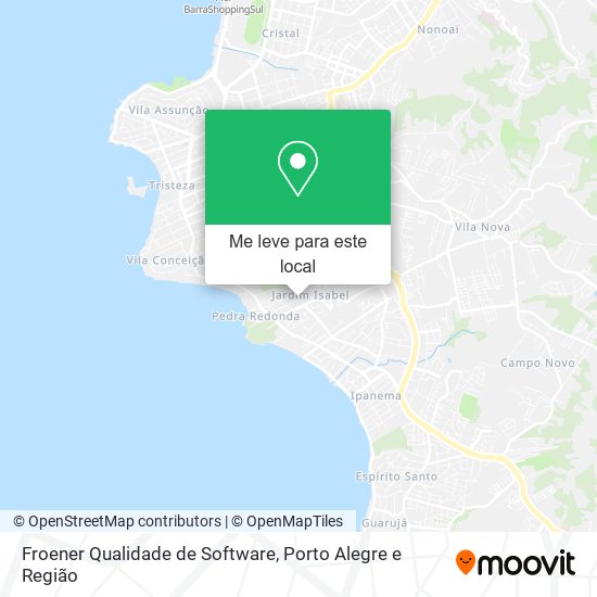 Froener Qualidade de Software mapa