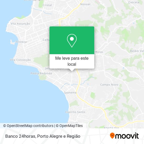 Banco 24horas mapa