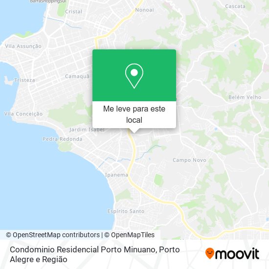 Condominio Residencial Porto Minuano mapa