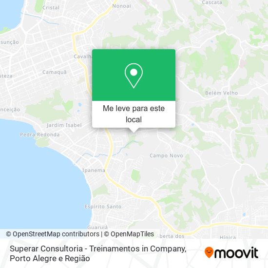 Superar Consultoria - Treinamentos in Company mapa