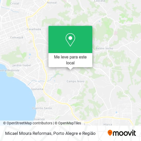 Micael Moura Reformas mapa