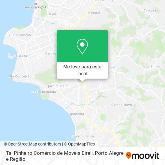 Tai Pinheiro Comércio de Moveis Eireli mapa