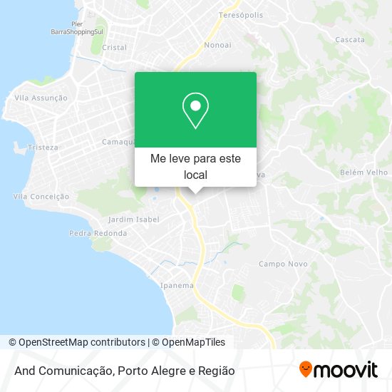 And Comunicação mapa