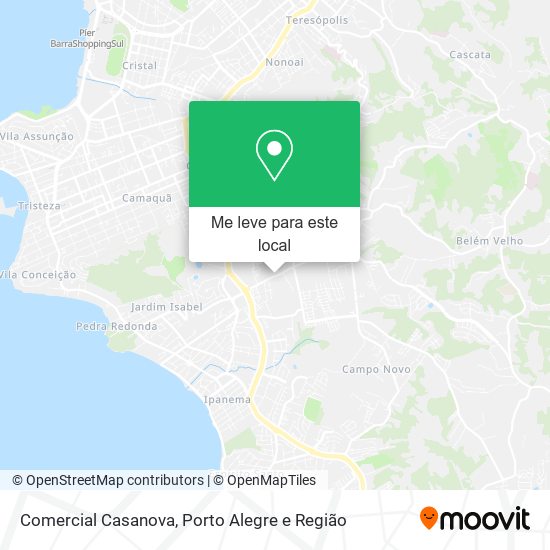 Comercial Casanova mapa