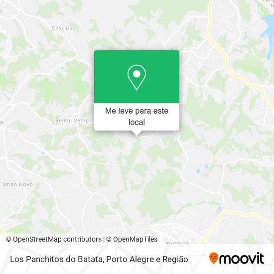 Los Panchitos do Batata mapa