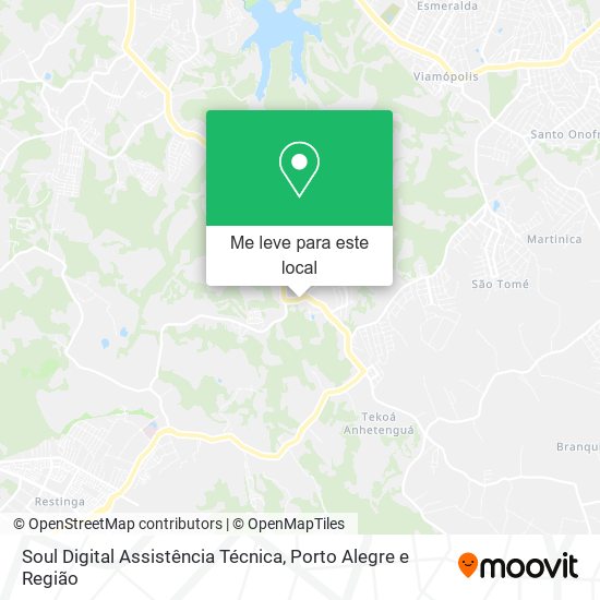 Soul Digital Assistência Técnica mapa