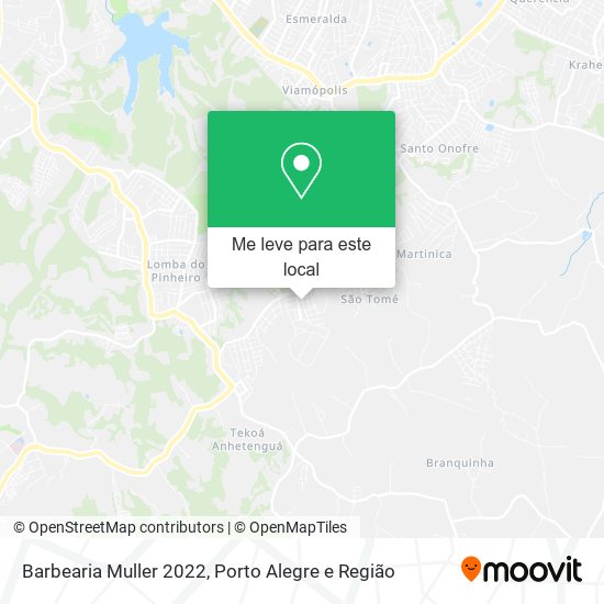 Barbearia Muller 2022 mapa