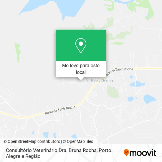 Consultório Veterinário Dra. Bruna Rocha mapa