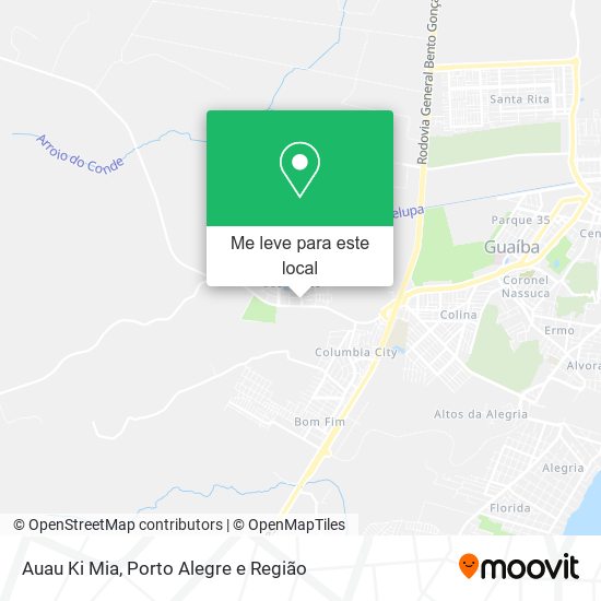 Auau Ki Mia mapa