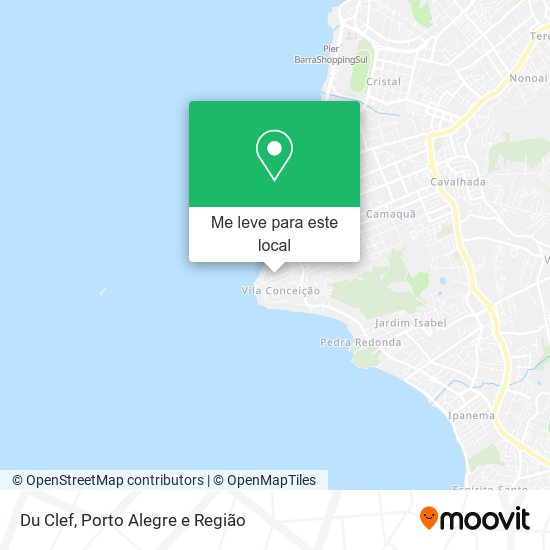 Du Clef mapa