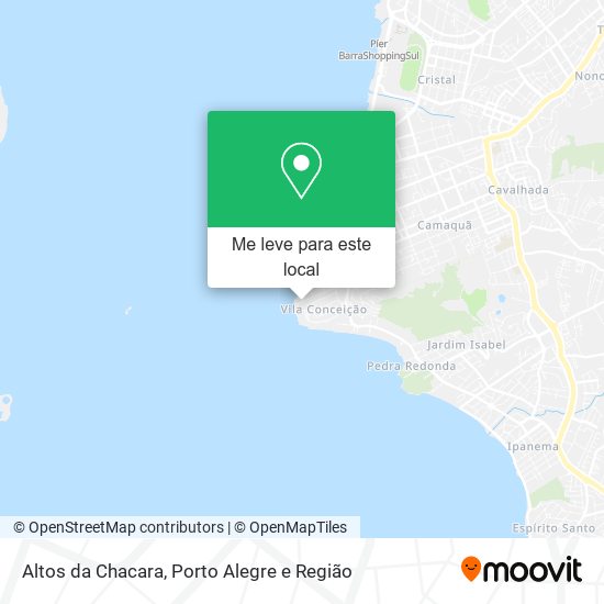 Altos da Chacara mapa