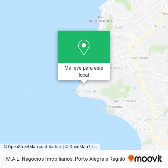 M.A.L. Negocios Imobiliarios mapa