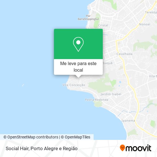 Social Hair mapa