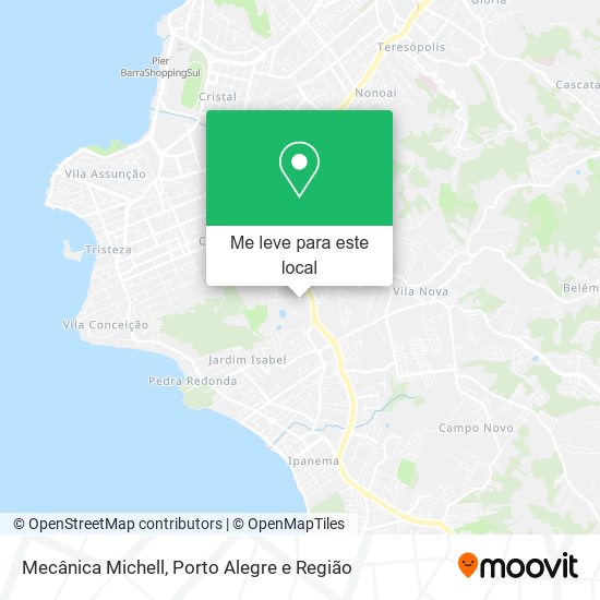 Mecânica Michell mapa