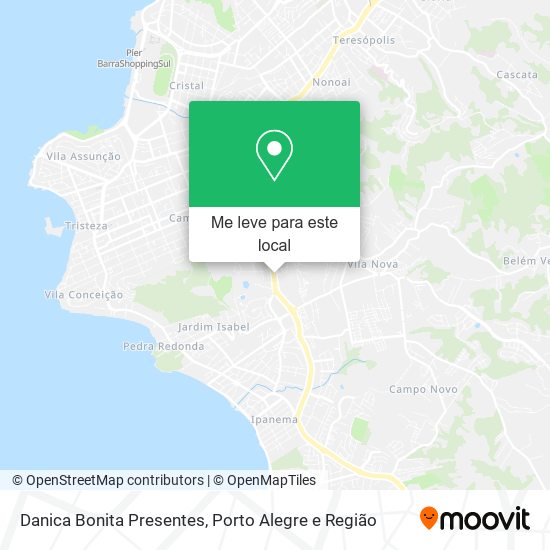 Danica Bonita Presentes mapa