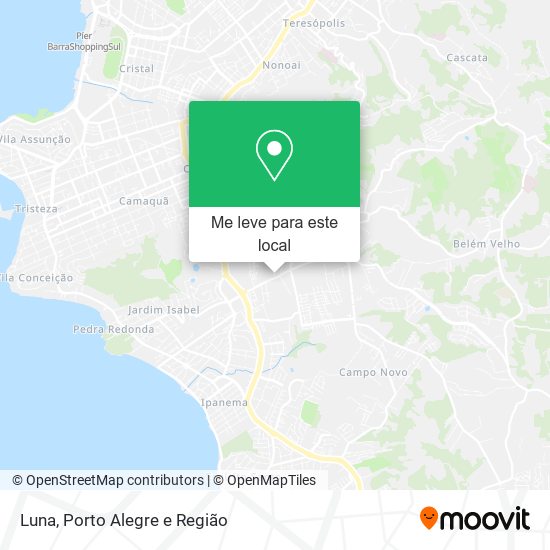 Luna mapa