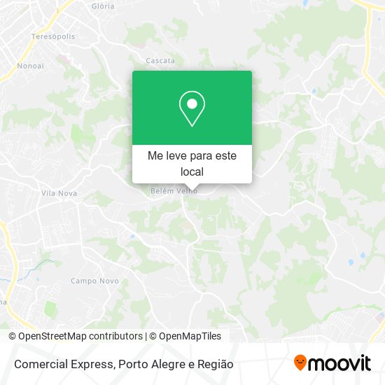 Comercial Express mapa