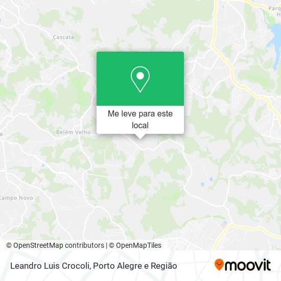 Leandro Luis Crocoli mapa