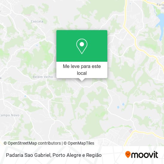 Padaria Sao Gabriel mapa