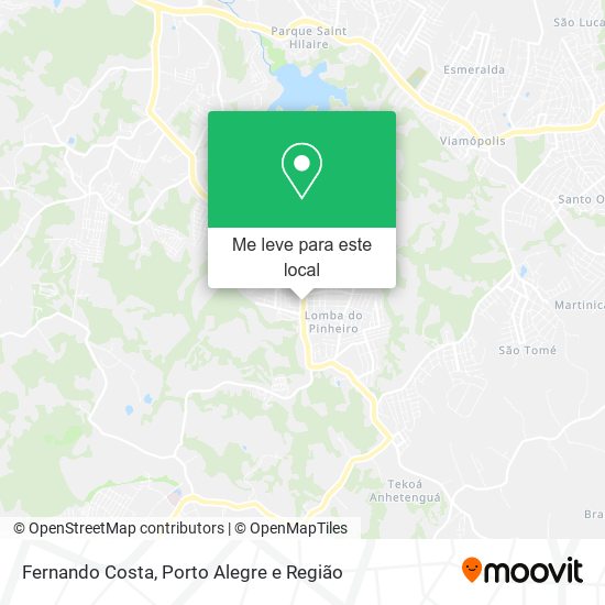 Fernando Costa mapa