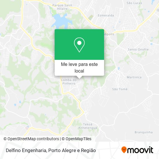 Delfino Engenharia mapa