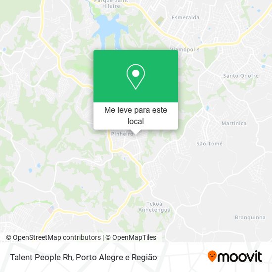 Talent People Rh mapa