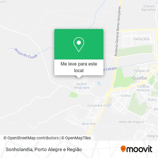 Sonholandia mapa
