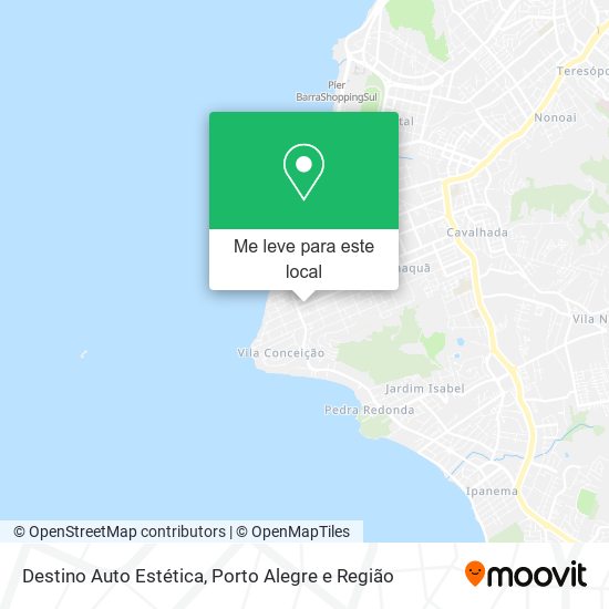 Destino Auto Estética mapa