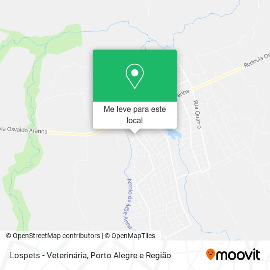 Lospets - Veterinária mapa