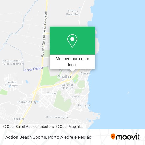 Action Beach Sports mapa