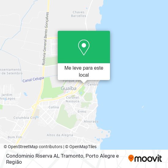 Condominio Riserva AL Tramonto mapa