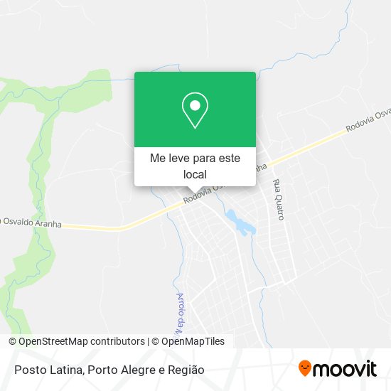 Posto Latina mapa