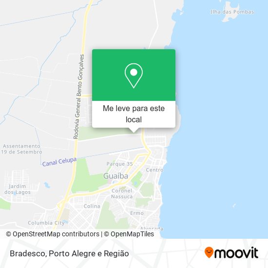 Bradesco mapa