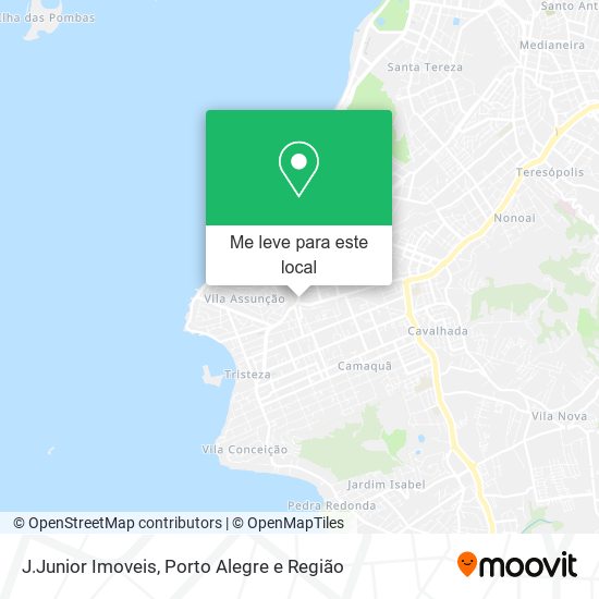 J.Junior Imoveis mapa