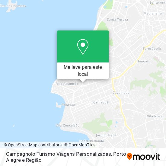 Campagnolo Turismo Viagens Personalizadas mapa