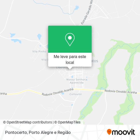 Pontocerto mapa