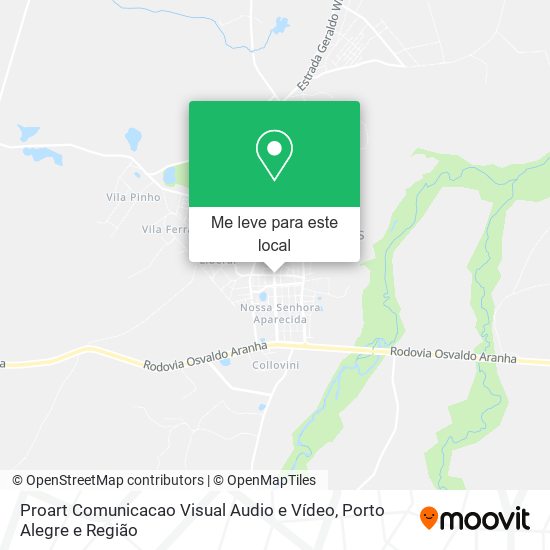 Proart Comunicacao Visual Audio e Vídeo mapa