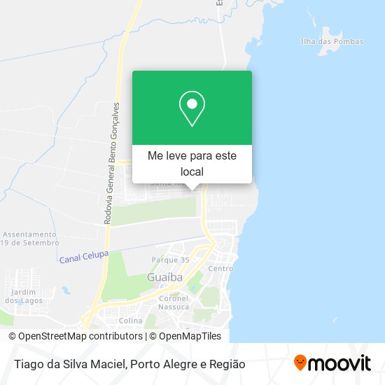 Tiago da Silva Maciel mapa