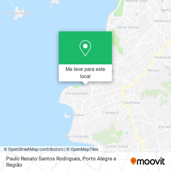 Paulo Renato Santos Rodrigues mapa