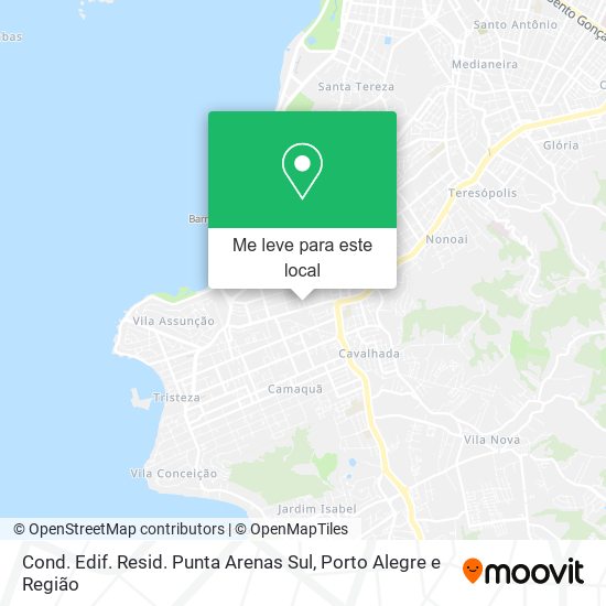 Cond. Edif. Resid. Punta Arenas Sul mapa