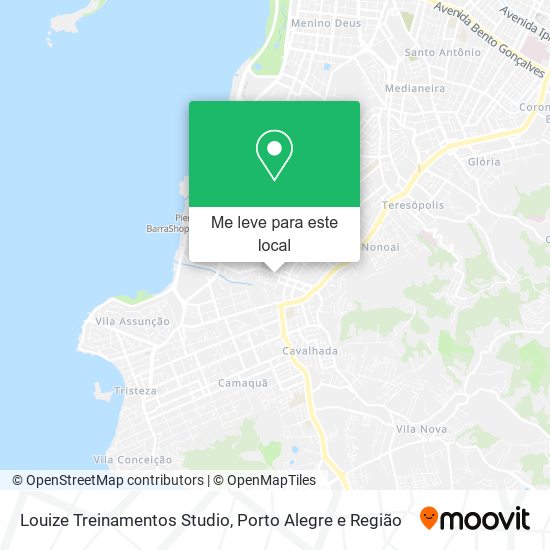 Louize Treinamentos Studio mapa