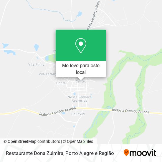 Restaurante Dona Zulmira mapa