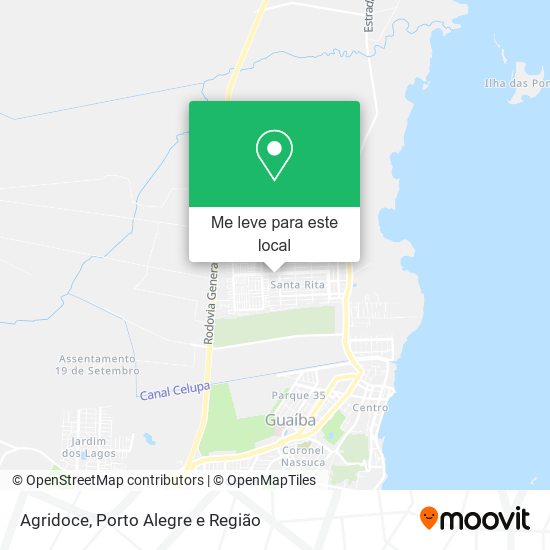 Agridoce mapa