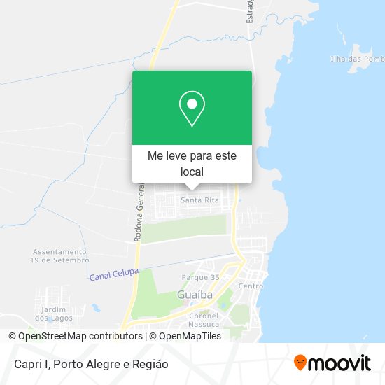 Capri I mapa